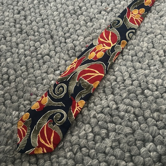 Fratelli 100% Silk Made in Italy Printed Tie - Picture 1 of 4